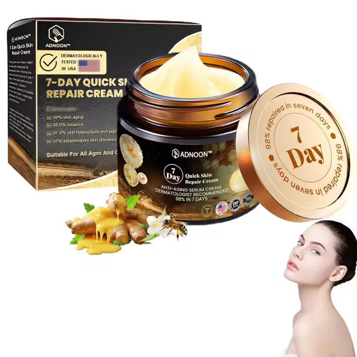 Crema para el tratamiento de la piel, crema reparadora, crema multiusos todo en uno de 7 días, crema para todo tipo de piel (1) - 1