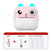 Cámara Digital Para Niños Q5 Con Impresora Térmica Mini Cámara Que Imprime Fotos Regalo Para Niños Camera Infantil Instantánea - details 13