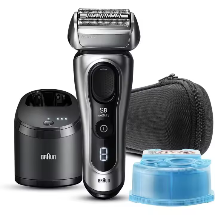 Braun S8-8467CC Afeitadora Eléctrica para Hombre, Tecnología sónica, inalámbrica - 1