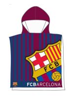 Poncho Playa Piscina Infantil FC Barcelona Oficial 55x110cm de microfibra para niños - details 2