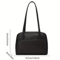 Bolso De Hombro Para Mujeres De Cuero PU Gran Capacidad Con Cierre De Cremallera Muy Adecuado Para El Transporte Diario - details 5