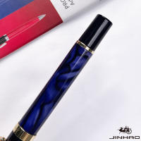 Pluma De Escritura JINHAO 500 De Lujo Regalo Mejor Oficina Suministros Metal Iridio Azul Suave Suministros De Escritura - details 3
