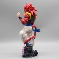 Figura De Acción Dragon Ball Gogeta 25cm Super Saiyan 4 Modelo PVC Estatua De Colección Juguete Decoración Regalo Para Fans - details 2