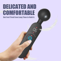 Masajeador Eléctrico De Poderoso Para El Cuerpo Con Pantalla Digital Adecuado Para El Cuello Hombro Espalda Alivio De La Contractura Muscular Recuperación Después Del Ejercicio - details 7