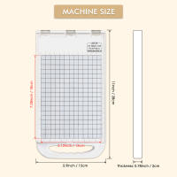 Máquina De Foil Térmico Y Presión Para Manualidades DIY Herramienta De Transferencia De Calor Estampado Embossing Para Papeles Y Cuero Hacer Tarjetas Y Scrapbooking - details 8