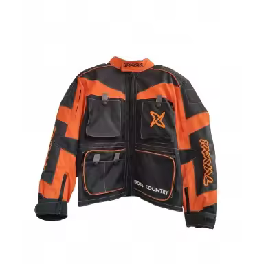 CHAQUETA DE MOTO KAMVAL C.COUNTRY NARANJA - 1