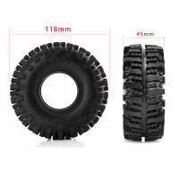 4PCS Neumáticos De Goma Para RC Crawler 1:10 Axial SCX10 90046 AXI03007 TRX4 Redcat Gen8 Tamaño 118 MM 1.9" Color Rojo - details 0