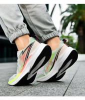 Zapatos De Correr Casual Para Hombres EZIIOT Con Placa De Carbono Y Suela Ligera Transpirable Color Naranja Talla True Fit - details 6