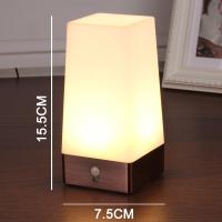 Lámpara de Mesa de Luz Nocturna LED retro lámpara de noche con sensor de Movimiento PIR inalámbrico de Luz Nocturna - details 8