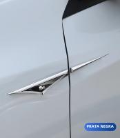 2pcs Pegatinas De Coche De Aleación Para Accesorios De Toyota YARiS Supra Corolla Prius Harrier Camry Tacoma Venza RAV4 Decoración De Panel Lateral Del Coche - details 18