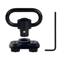 Adaptador De Montaje Para Correa De Arma Mlok Rail Quick Release QD Swivel Estud Montaje Para Caza Accesorios De Pistola - details 6