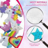 Kit De Costura DIY Para Niños 9/5 Piezas Set De Manualidades Educativas Iniciación a La Costura Con Materiales De Peluche Creativos Y Juguetes - details 6