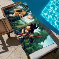 Toalla De Playa Y Piscina D-DRAGON Anime BALL Secado Rápido Suelta De Arena Tamaño Portátil Para Viajes Y Natación - details 6