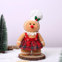 Nueva Figura De Navidad 2024 Muñeco De Galleta De Azúcar En Resina Decoración Europea Y Americana Adorno De Peluche En Miniatura - details 2