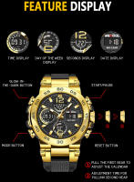 Reloj Digital Deportivo WECOOL W-822 Para Hombre Con Pantalla Dual Impermeable 50M Luminoso Y Alarme Bandeja PU Resistente Al Choque - details 10