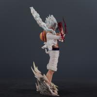Figura De Anime One Piece 25cm Luffy En 5 Gear Con Nika Modelo PVC Estatua De Colección Decoración Juguetes Regalos Para Fans - details 11