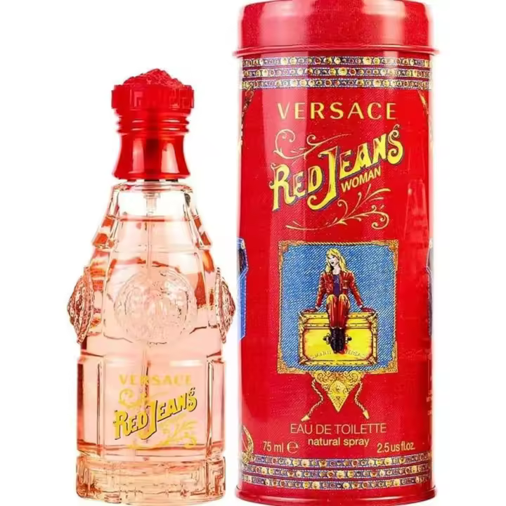 Versace Original Red Jeans Eau De Toilette Spray 75ml, Perfume para Mujer - 1