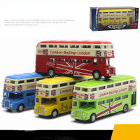 Modelo De Autobús De Dos Niveles De Londres En Aleación Con Sonido Y Luz Juguete De Colección Para Niños Mayor De 14 Años - details 1