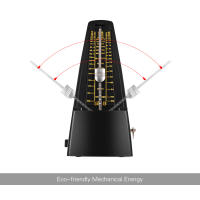 Metronomo Mecánico Universal Estándar Para Guitarra Violín Piano Bajo Y Batería Material ABS Herramienta De Práctica Musical - details 7