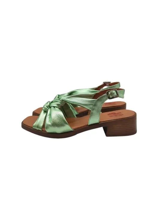 Vosso Moda Sandalia Nusa verde metal - 1
