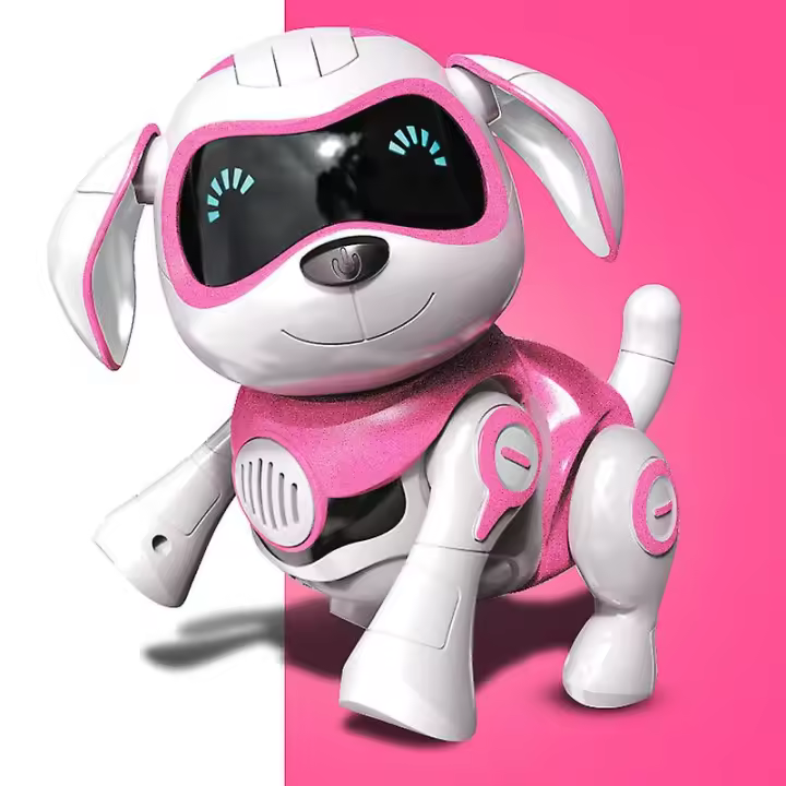 Perro robot inteligente RC, Juguetes Eléctrico inalámbrico con comando a distancia, canta, Baila y Camina - 1