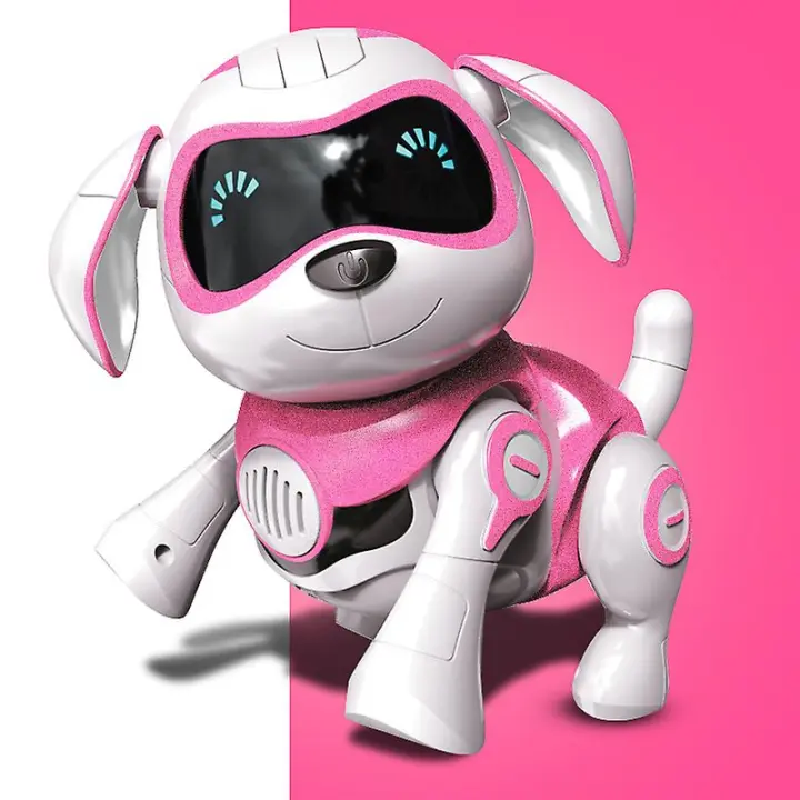 Perro robot inteligente RC, Juguetes Eléctrico inalámbrico con comando a distancia, canta, Baila y Camina - 1