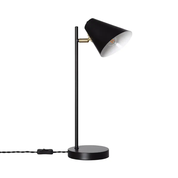 Ledkia Lámpara de Mesa Metal Bowery Negro - 1