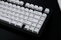 GMK BOW/WOB Keycaps Doble Tirada 114 Teclas PBT Perfil Cherry Layout Alice Blancas Negras Para Teclados Mecánicos 7u - details 10