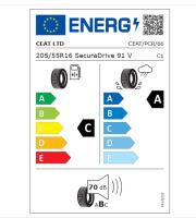 CEAT 205/55 R16 91V Neumático para Coches - Alto Rendimiento - details 0