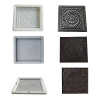 Molde De Petalos Para Pista De Hormigón Armado Hermoso Y Artístico Para Decoración De Exteriores - details 6