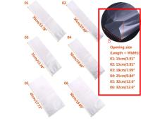 Bolsas De Crecimiento Para Hongos Pre Sellables De Alta Temperatura Sujetas a La Substrato 7 Tamaños 0.06mm 100 Pcs Suministros De Jardín - details 0