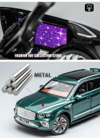 Modelo De Coche De Aleación Bantley Bentayga a Escala 1:24 Con Sonido Y Luz Juguetes Decorativos Para Niños Regalo Vehículo Dieciséis - details 3