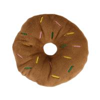 Juguete De Peluche Para Perros Suave Donut Con Sonido De Silbato Juguete Interactivo Para Pequeños Y Medianos Perros Divertido Para Masticar - details 4