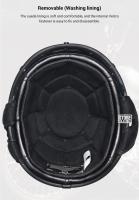 Casco De Motocicleta Retro Para Hombres Y Mujeres Aprobado DOT Con Lente HD Capacidad De Cuatro Estaciones Para Conducción De Scooter - details 17