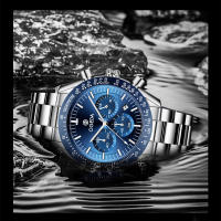 Reloj De Cuarzo Retro Clásico Para Hombres Odeda Design 2024 45mm 30m Impermeable Deportivo Y De Negocios Con Cierre De Plegar Y Seguridad - details 8