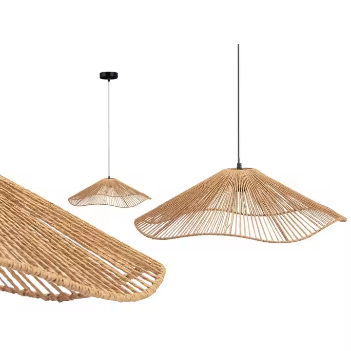 Factory Cuadros - Lámpara Sami Techo 55cm Vuelo Cuerda - Diseño Moderno - 1
