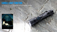 Linterna LED Recargable Trustfire E6 Con Función De Batería Y Ajuste De Zoom 1500 Lumens 550M Alcance Longitudinal Luz Portátil Con Imán - details 3