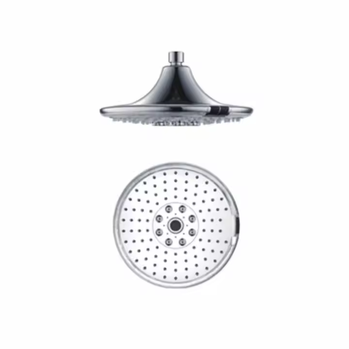 Sined Led 3 Ducha De Lluvia Redonda De 24 Cm Con Led y 3 Funciones De Chorro Gris - 1