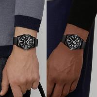 Reloj para hombre, diseño resistente al agua, sencillo y versátil, correa de nailon unisex, reloj de hombre de moda. - details 3