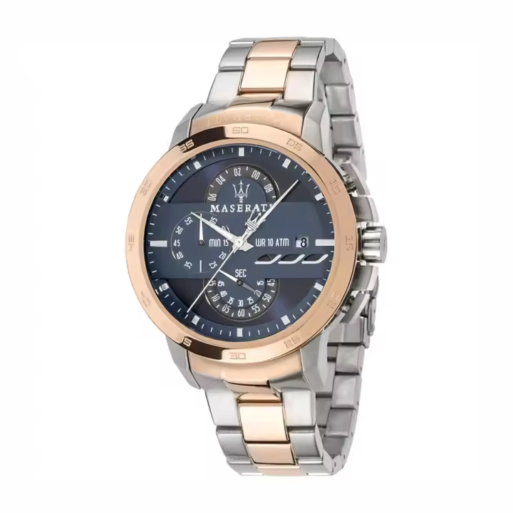 Reloj Analógico de Cuarzo Para Hombre Maserati R8873619002, Diámetro 45 MM - 1