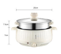 Cocina Eléctrica Individual/Doble Capa 220V Sartén No Adherente Para 1-2 Personas Olla De Arroz Y Hot Pot Electrodomésticos De Cocina - details 9