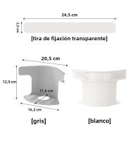 Invisible Bed Sheet And Bed Cover Fastener 4PCS Clips Para Fijar Fundas De Sábanas Y Fundas De Edredón No Específico 100% Fibra De Bambú Antideslizantes - details 1