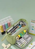 Estuche Grande Para Lápices Lindo Estudiante Grande Bolsa Para Bolígrafos Caja De Almacenamiento Para Niño Y Niña Escuela Oficina Suministros De Papelería - details 3