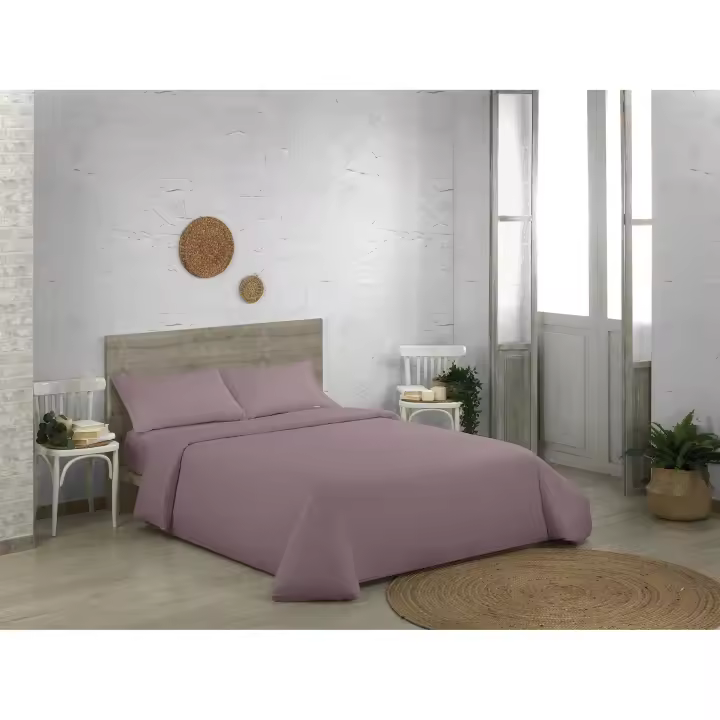 Funda nórdica de algodón orgánico color néctar. Cama de 90 cm. - Fijalo - 1
