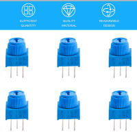 Kit De Potenciómetro Ajustable 10K Ohm Con Botón 12 Piezas Compatible Con Arduino Resistencia Variable Para Proyectos Electrónicos - details 2