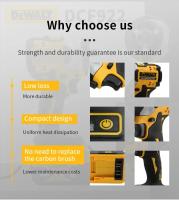 Llave De Impacto Sin Cable Dewalt DCF922 De Alta Torque Con Velocidad Variable Herramienta Eléctrica Recargable 20V Para Uso Comercial - details 7