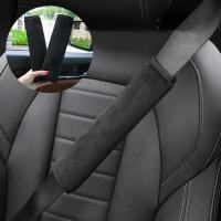 2Pcs/Set Fundas Para Cinturón De Seguridad De Coche Funda Suave Y Transpirable Para Hombro Accesorios De Interior Protección Del Cinturón De Seguridad - details 0