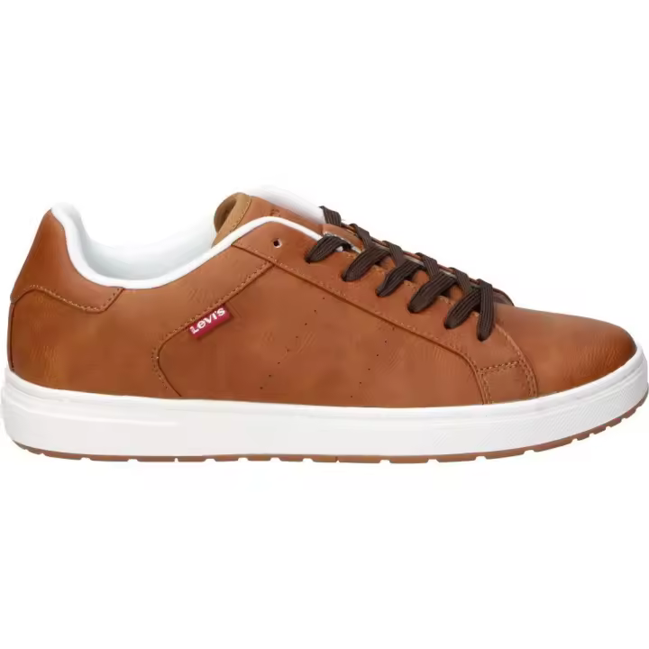 LEVIS | Zapatos Levis Piper para Hombre – Zapatos en Color Marrón – Zapatos Con Cierre de Cordones – Estilo Casual – Cómodos – Versátiles – Alta Calidad y Comodidad - Modelo 12450 - 1