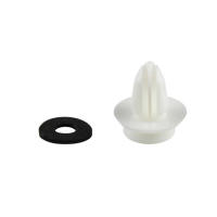 50 PCS Abrazaderas De Panel De Puerta Con Selladores Y Tornillos Retenedores De Parachoques Accesorio De Coche Nylon - details 8