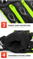 Guantes De Motocicleta Impermeables Y Antiviento Para Conducción En Invierno Toque De Pantalla Completo Moto Motocross Unisex - details 17
